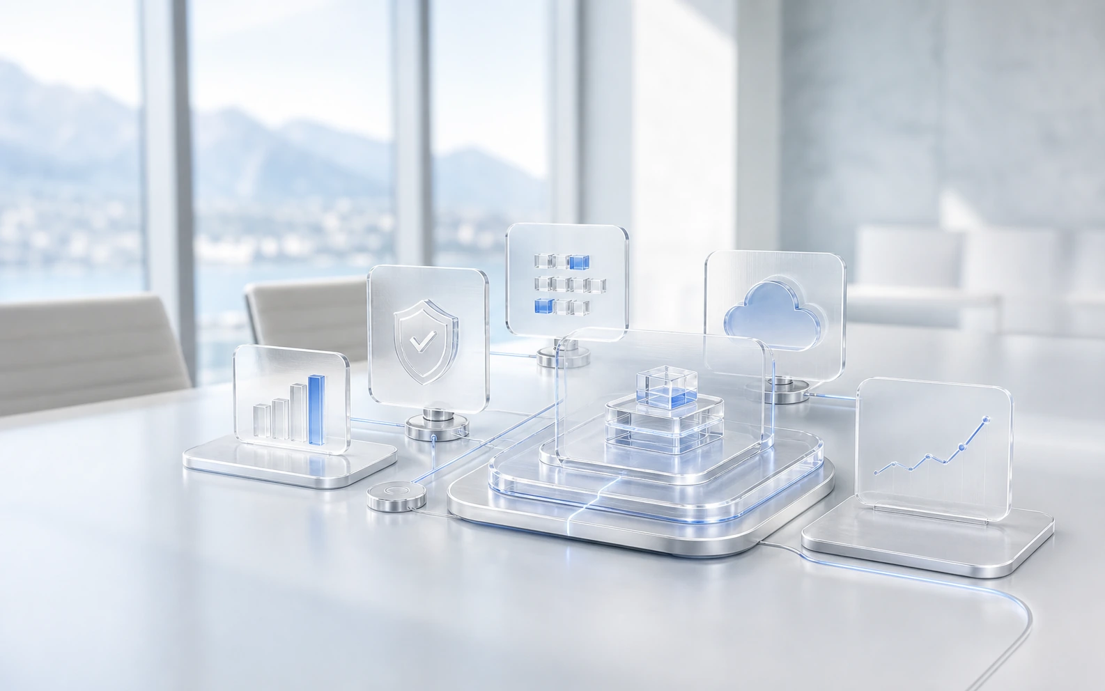 Premium executive decision room for AI, governance, use cases and Microsoft Cloud